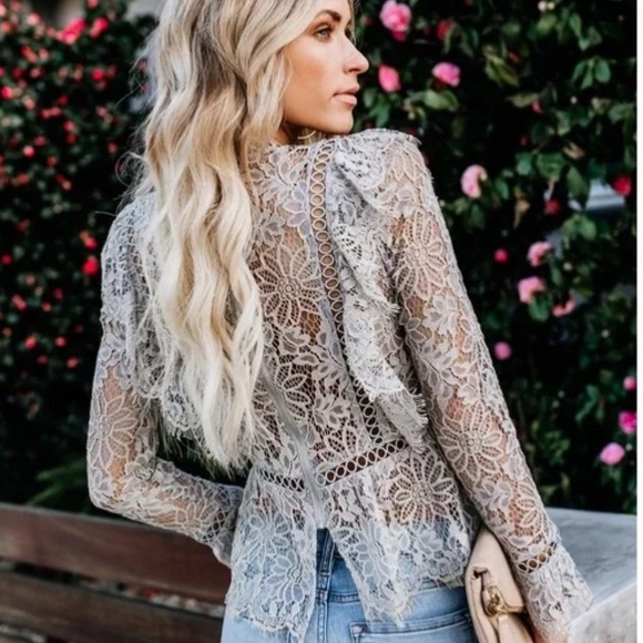 Enlightened Lace Top from Storia - Picture 2 of 6